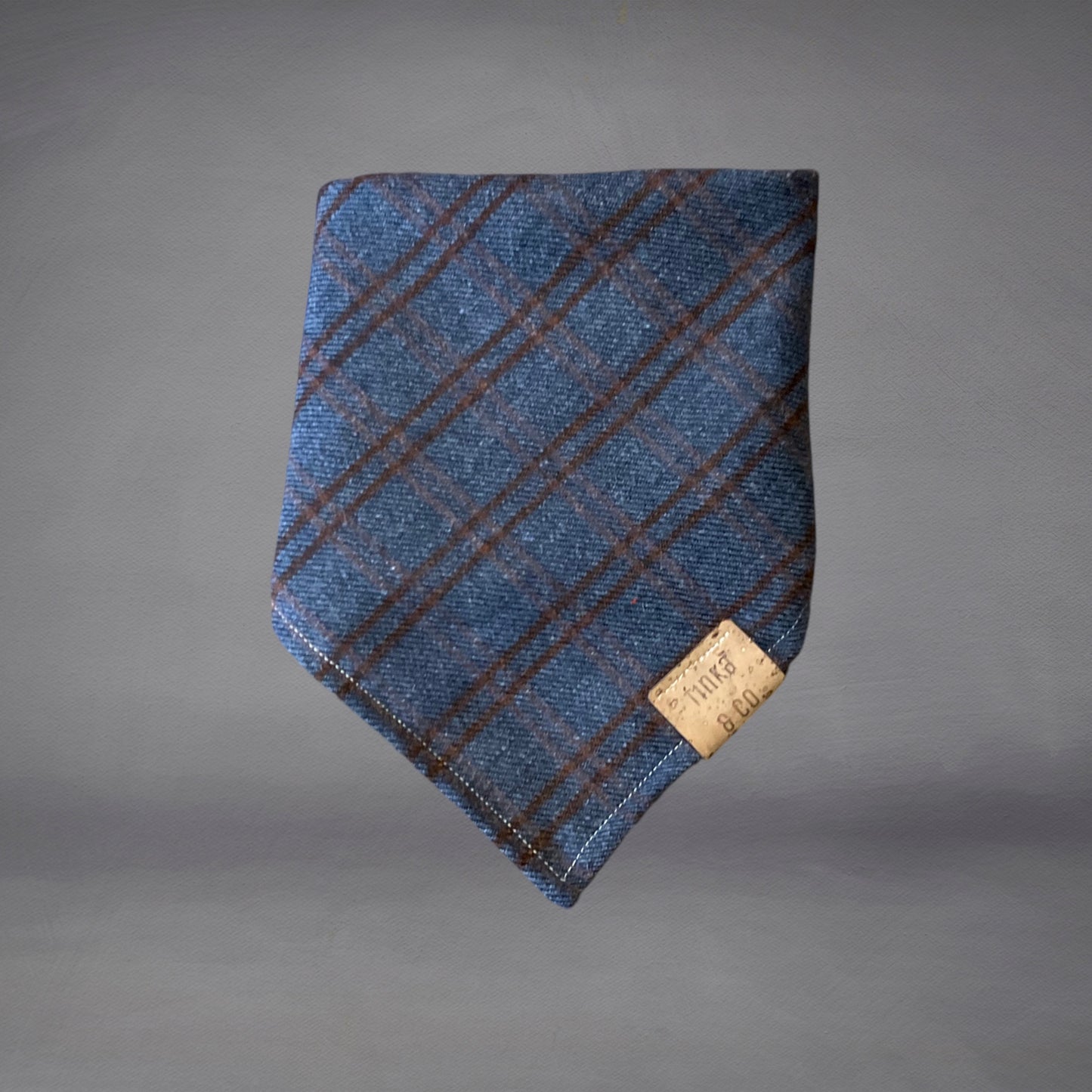 Blue & Brown - Dapper Dog Bandana