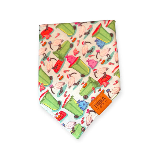 Bin Chicken - Christmas Dog Bandana