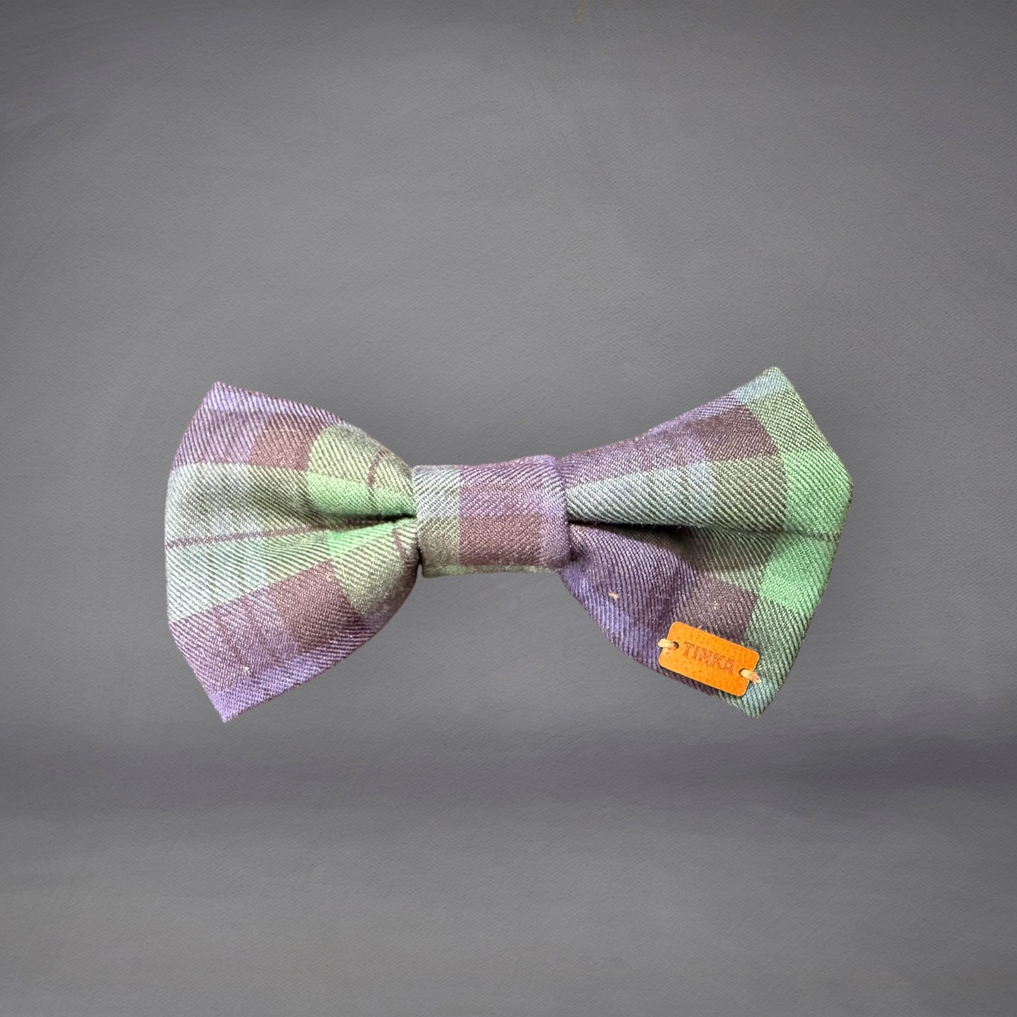 Green & Blue Tartan - Dog Bow-Ties