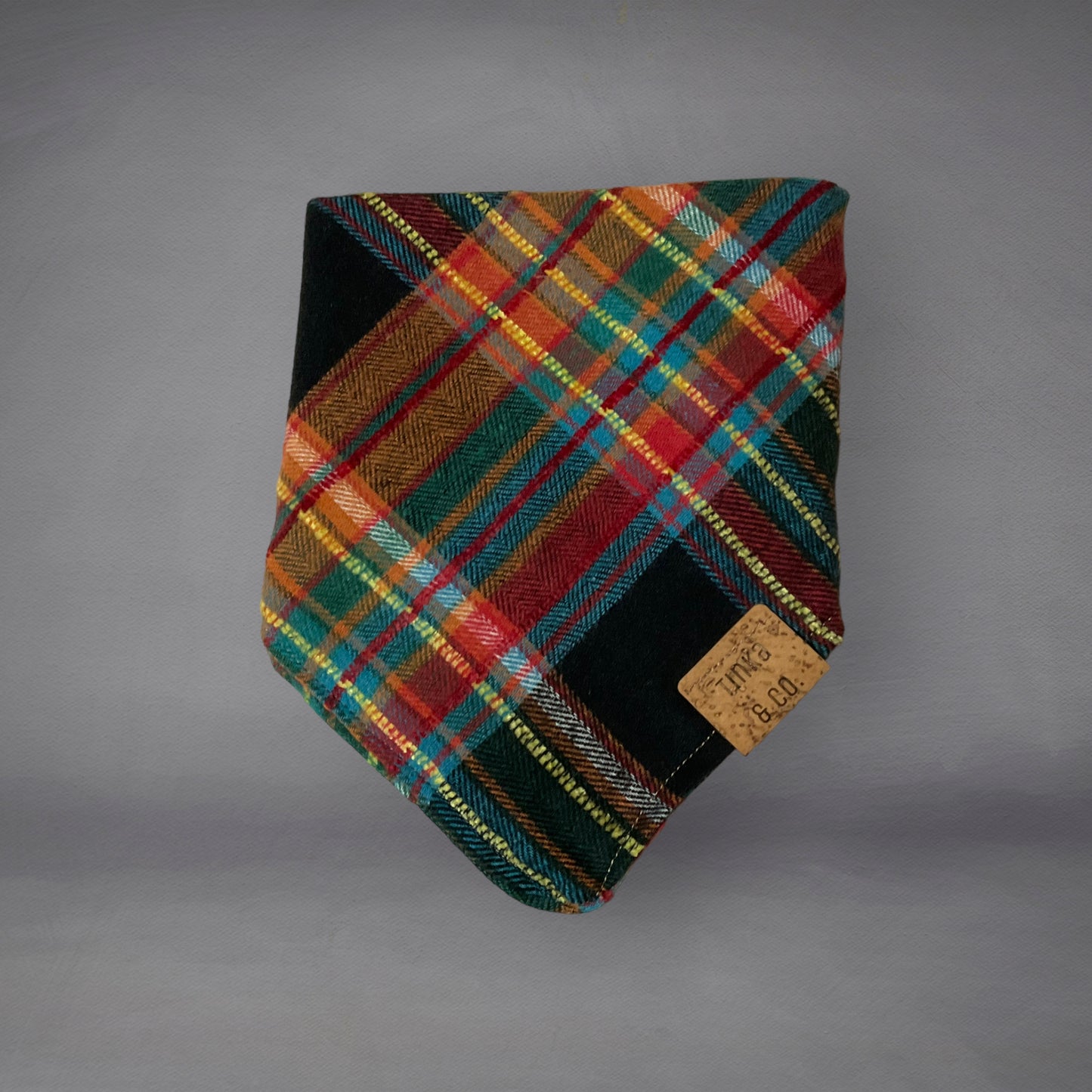 Multi Colour Tartan | Dapper Dog Bandana