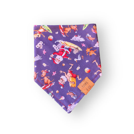 Australian Christmas | Dog Bandana (Various Colours)