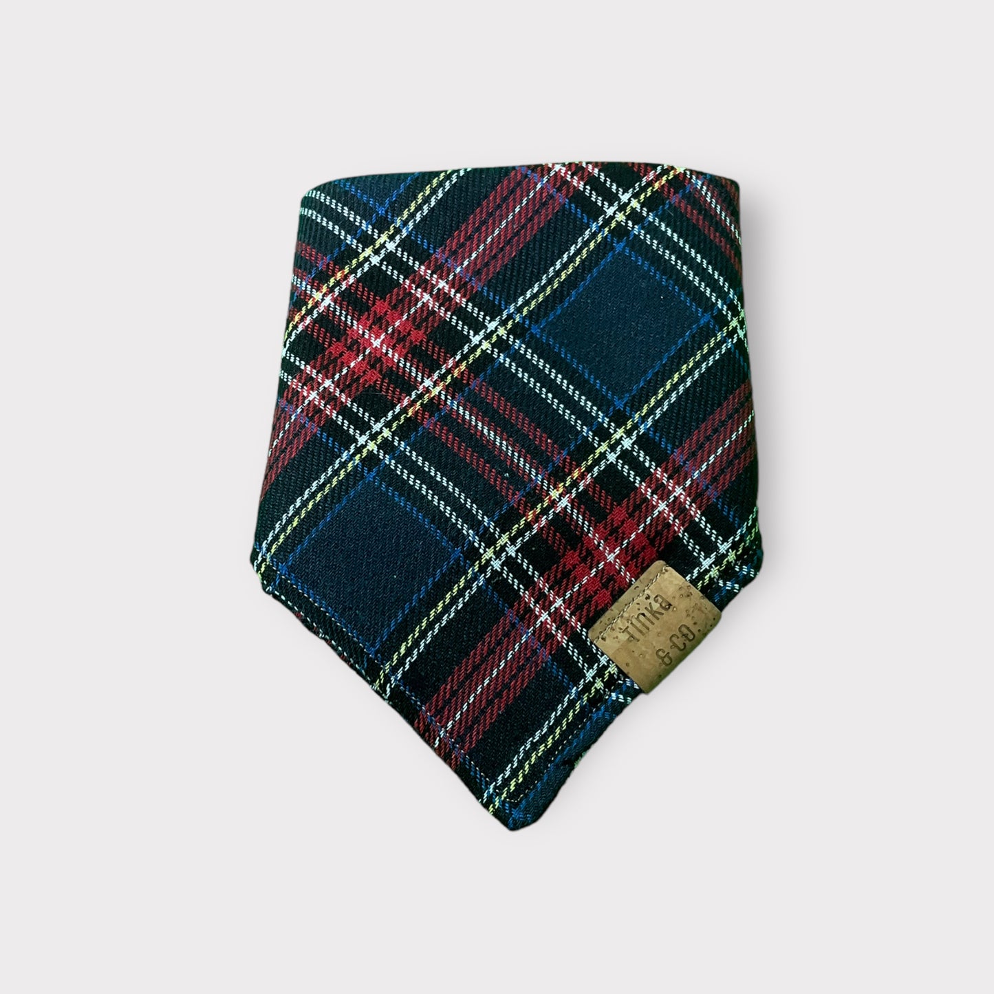 Multi Coloured Financier Plaid | Dapper Dog Bandana