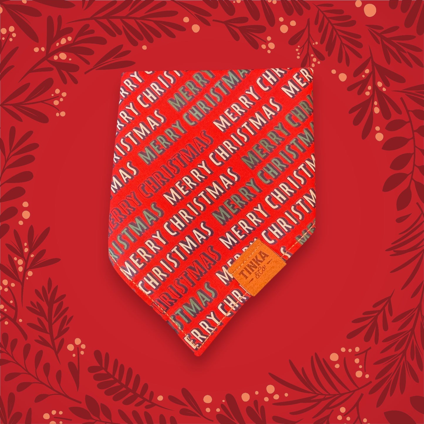 Limited Edition - Merry Tartan | Reversible Dog Bandana