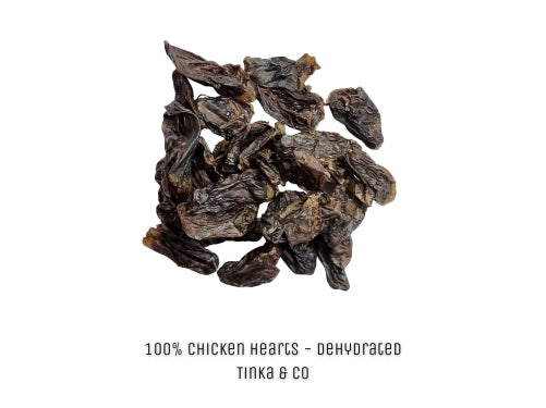 Dehydrated chicken heart outlet dog treats