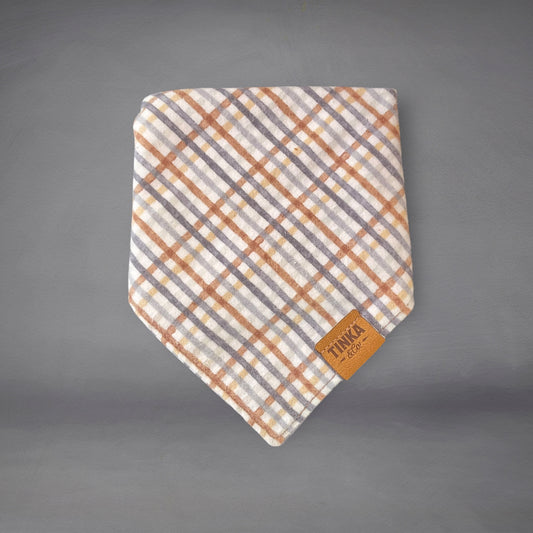Teddy Flannelette - Dapper Dog Bandana