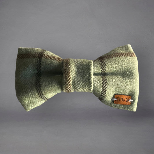 Green - Dapper  Dog Bow-Ties