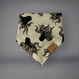 Cthulhu Gold Designer Dog Bandana — Handmade in Australia