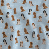 Cavalier King Charles Spaniel Cotton Dog Snood — Handmade in Australia