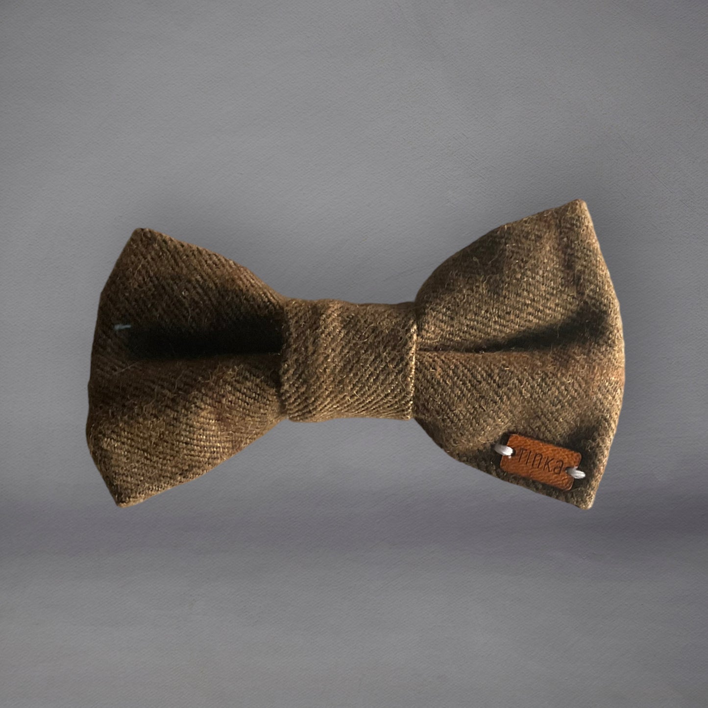 Mustard Wool - Premium Dog Bow-Ties