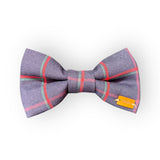 Pinewood Plaid  Print Edit Dog Bow Tie— Handmade in Australia