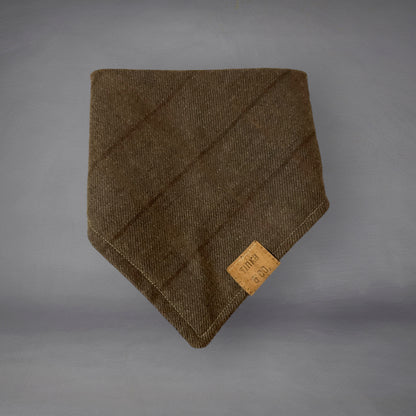 Chocolate Brown | Dapper Dog Bandana