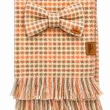 Chelsea Tweed Bundle | Human Scarf & Matching Dog Bow Tie — Handmade in Australia