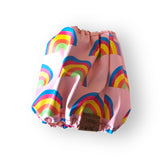 Pink Bath Time Rainbow Waterproof Dog Snood — Handmade in Australia