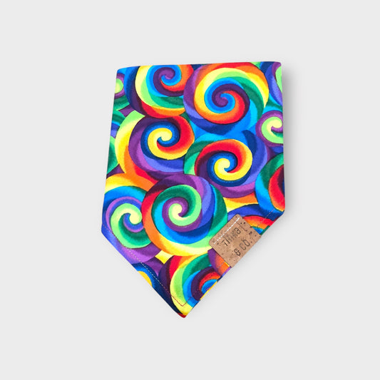 Rainbow Swirl | Dog Bandana