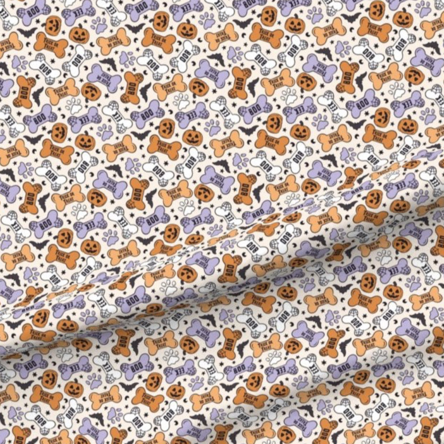 Trick or Treat Halloween Dog Bandana — Handmade in Australia