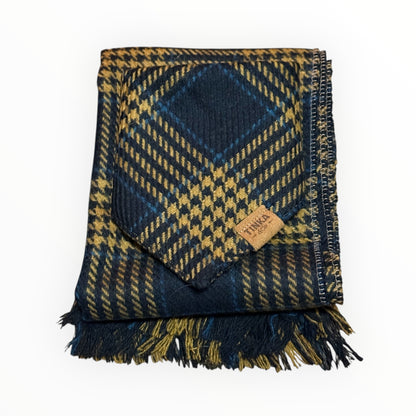 Yellow Bundle: Human Scarf and Matching Dog Bandana