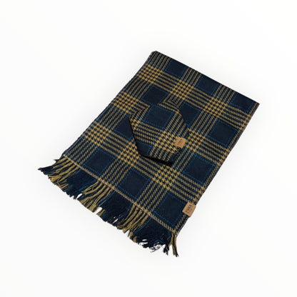 Yellow Bundle: Human Scarf and Matching Dog Bandana