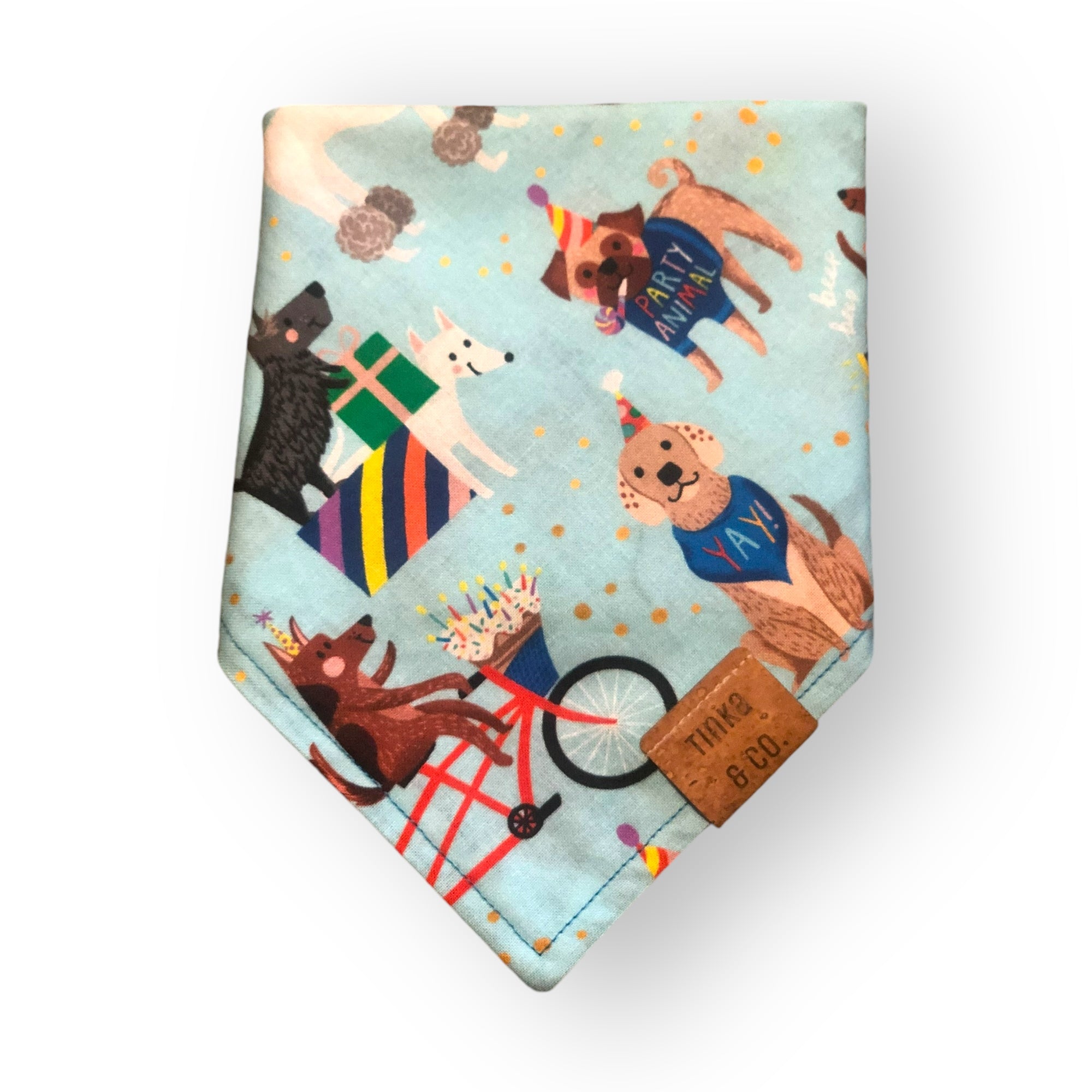 Party Animal Dog Bandana — Handmade in Australia