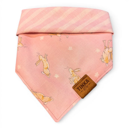 Pink Rabbit 2-in-1 Reversible Bandana