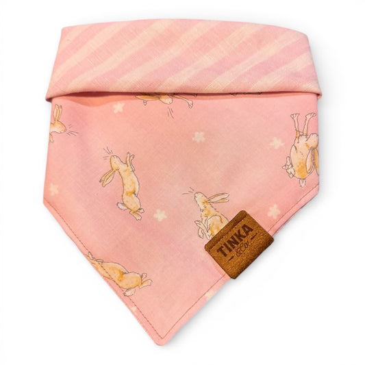 Pink Rabbit 2-in-1 Reversible Bandana