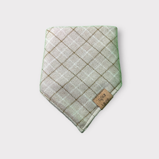 Beige  | Dapper Dog Bandana