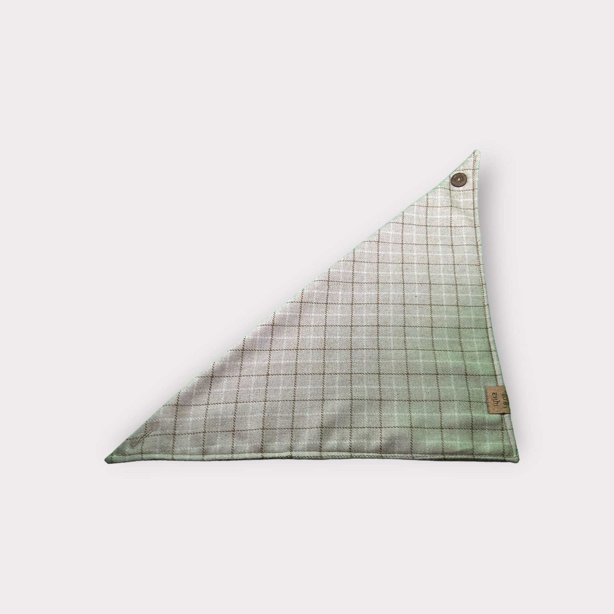 Beige Dog Bandana — Handmade in Australia