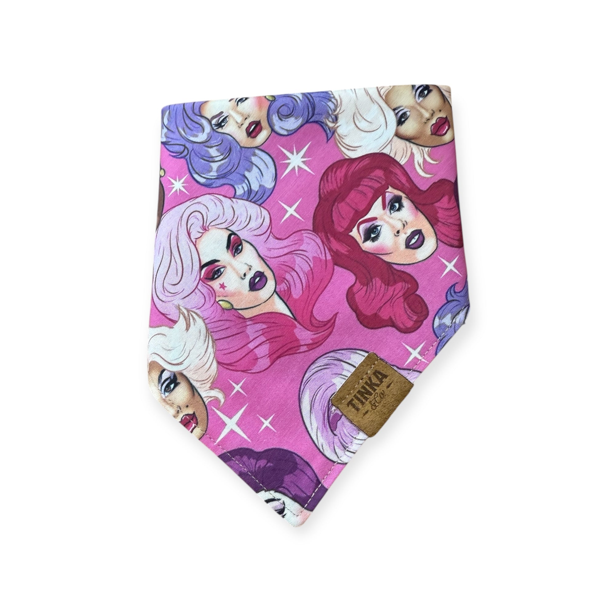 Drag Queen Dog Bandana — Handmade in Australia