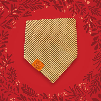 Limited Edition - The Dapper Pine | Green Reversible Dog Bandana