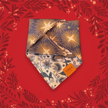 Limited Edition - Twinkle & Tails | Reversible Dog Bandana