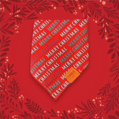 Limited Edition - Merry Tartan | Reversible Dog Bandana