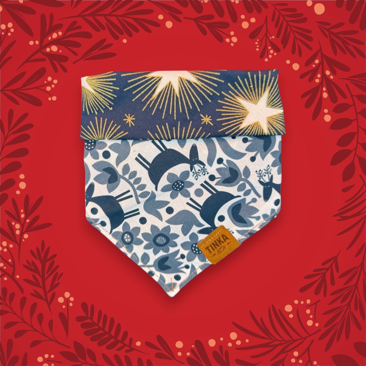 Limited Edition - Twinkle & Tails | Reversible Dog Bandana