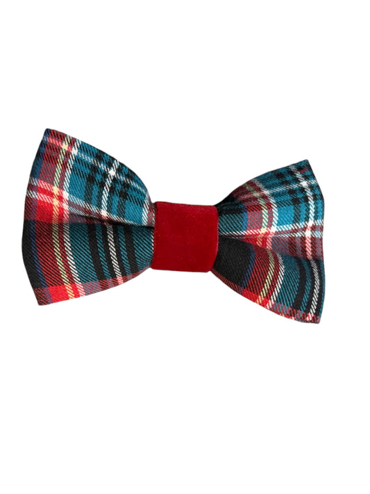 Christmas Tartan | Dog Bow Ties