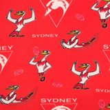 Sydney Swans Dog Bandana — Handmade in Australia