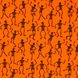Skeleton Dance Halloween Dogs Bandana — Handmade in Australia