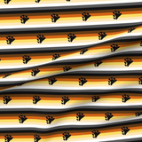 Bear Pride Flag Stripe Dog Bandana — Handmade in Australia