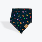Rainbow Flowers Dog Bandana — Handmade in Australia