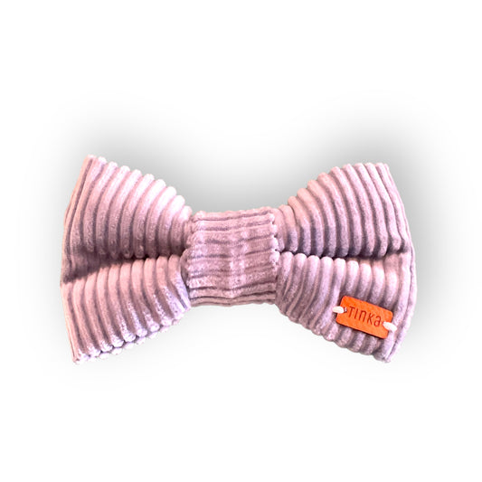 Light Pink Corduroy - Dog Bow-Ties