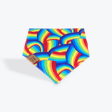 Rainbow Mess Dog Bandana — Handmade in Australia