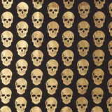 Gold Skulls Dog Bandana — Handmade in Australia