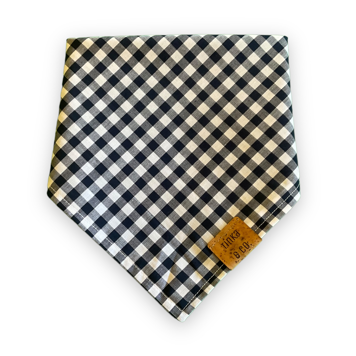 Cotton Check | Dog Bandana