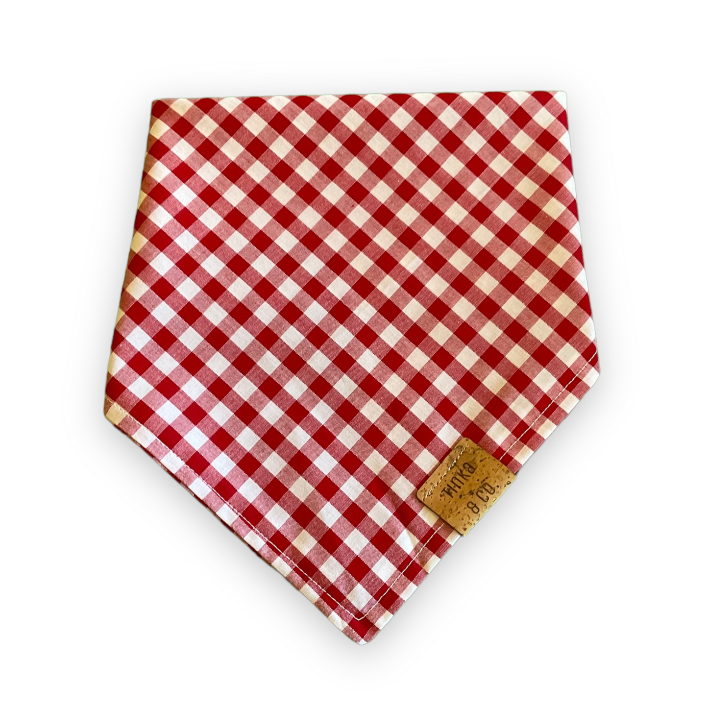 Cotton Check | Dog Bandana